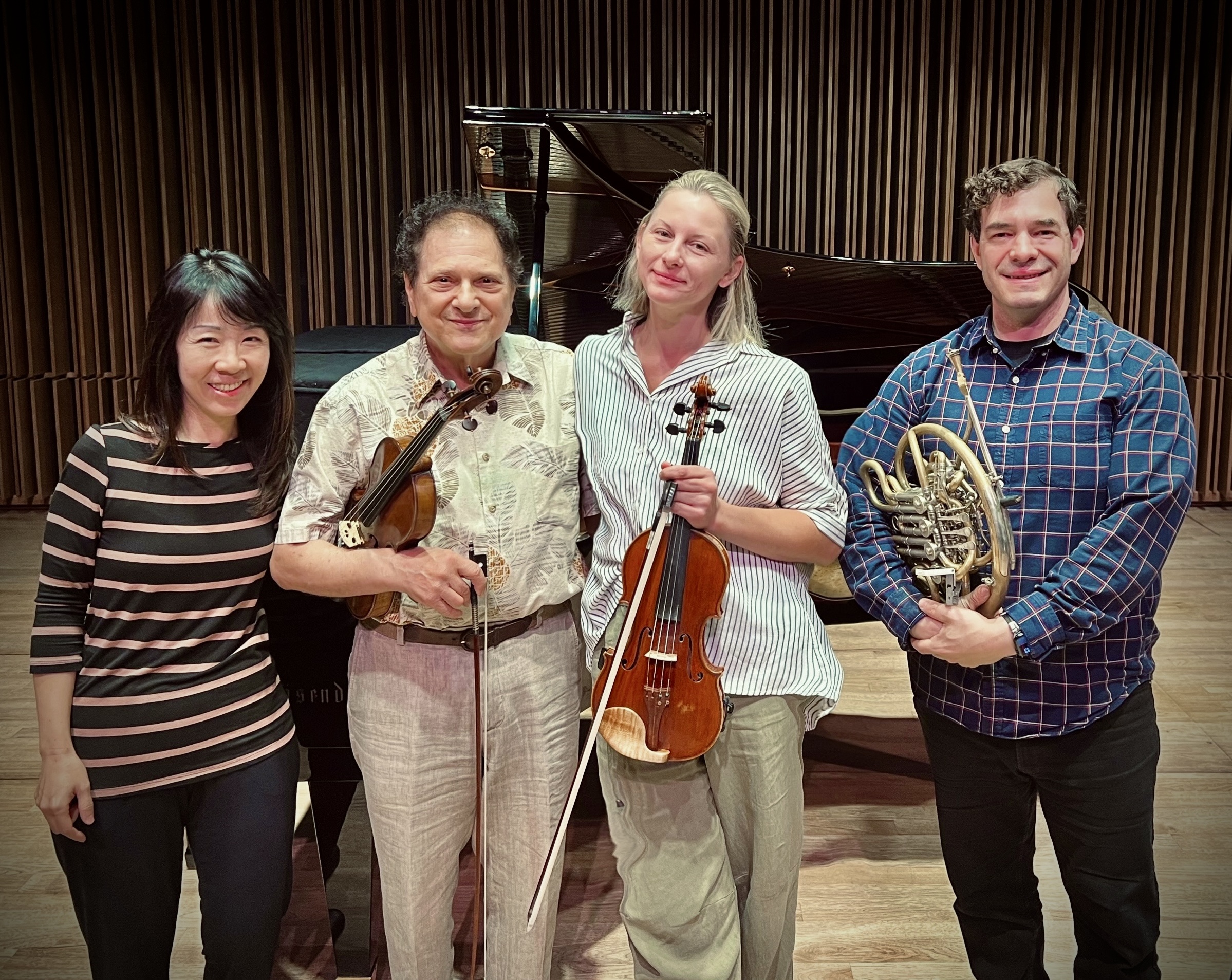 Stage photo from UC Davis recital